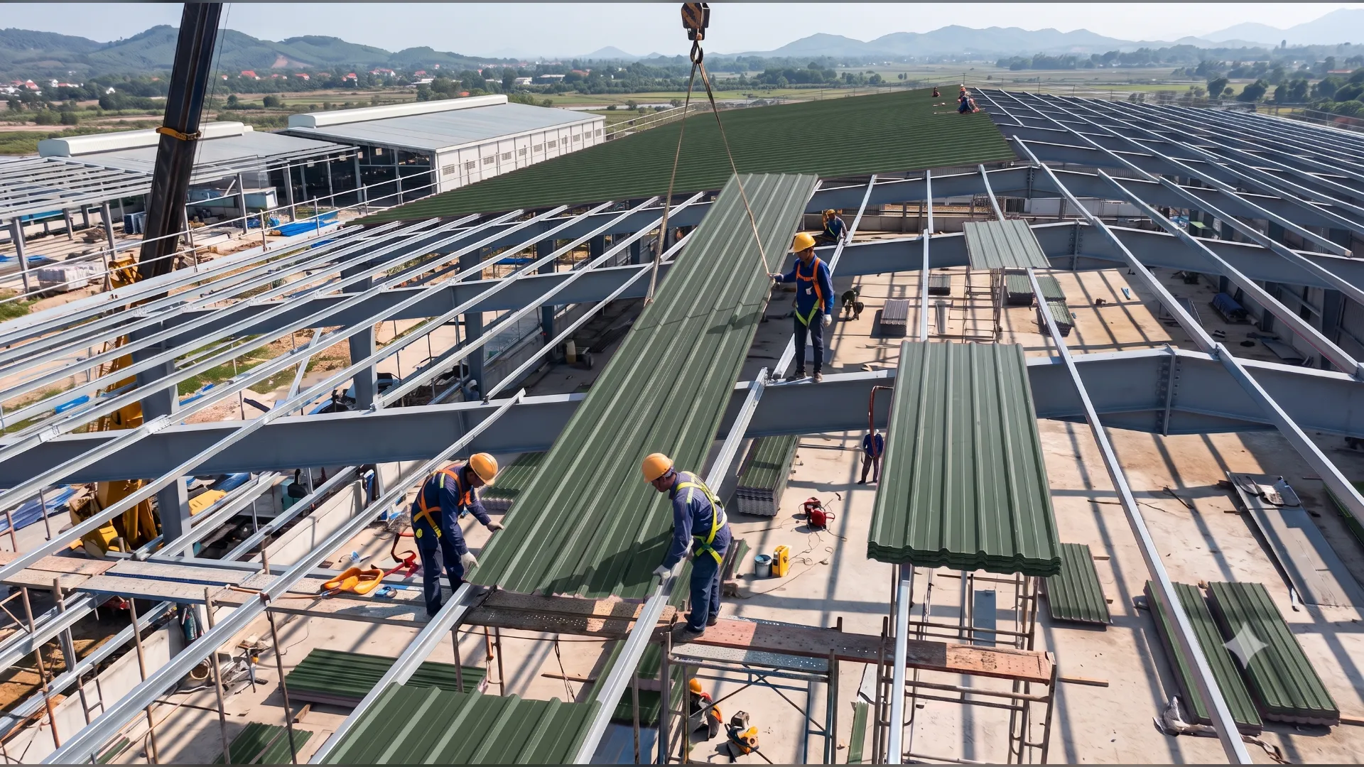 Vật liệu xây dựng tại Huế - Tôn, Thép, Panel