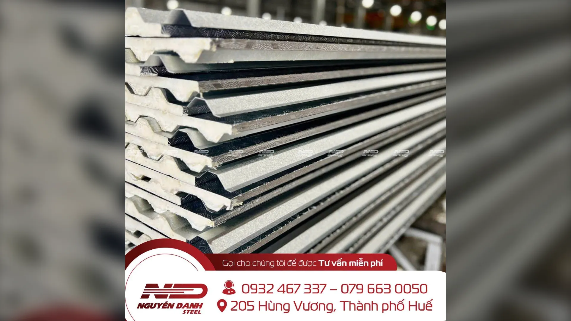 Vật Liệu Xây Dựng Tại Huế – Tôn, Thép, Panel