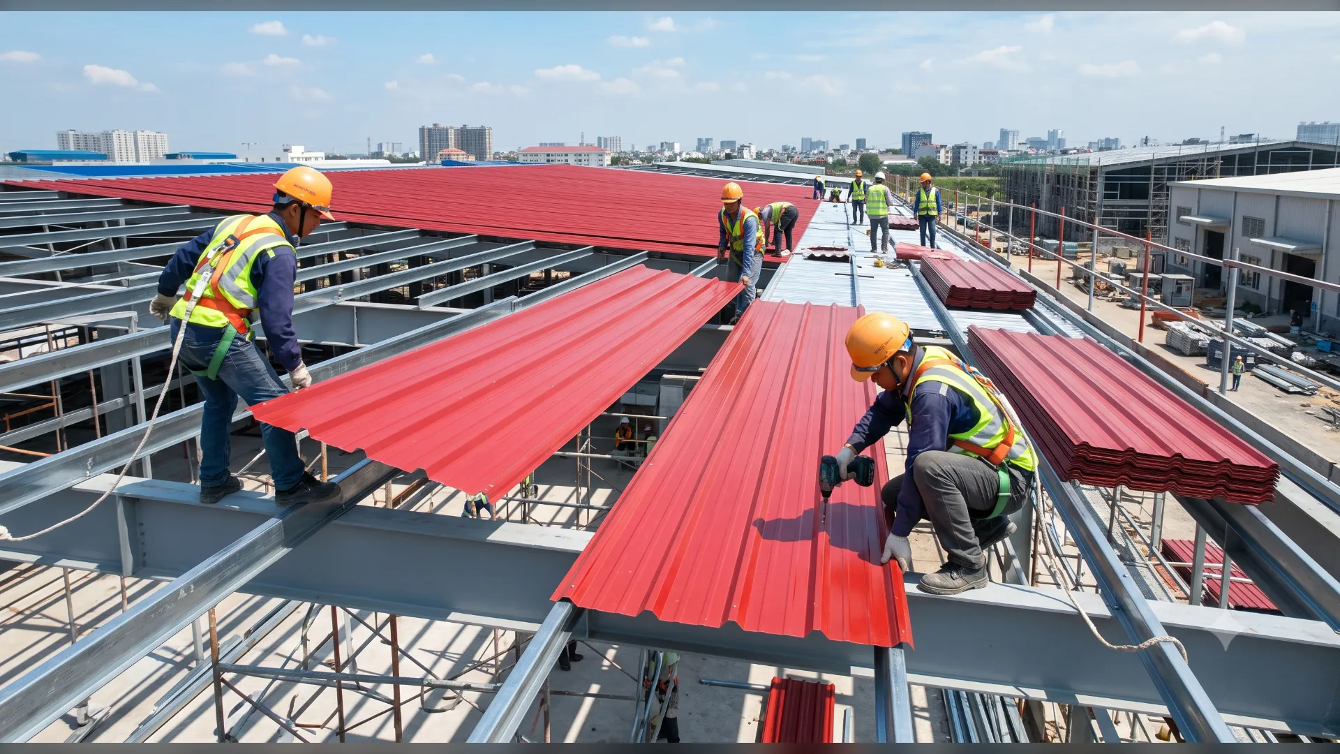 Vật liệu xây dựng tại Huế - Tôn, Thép, Panel