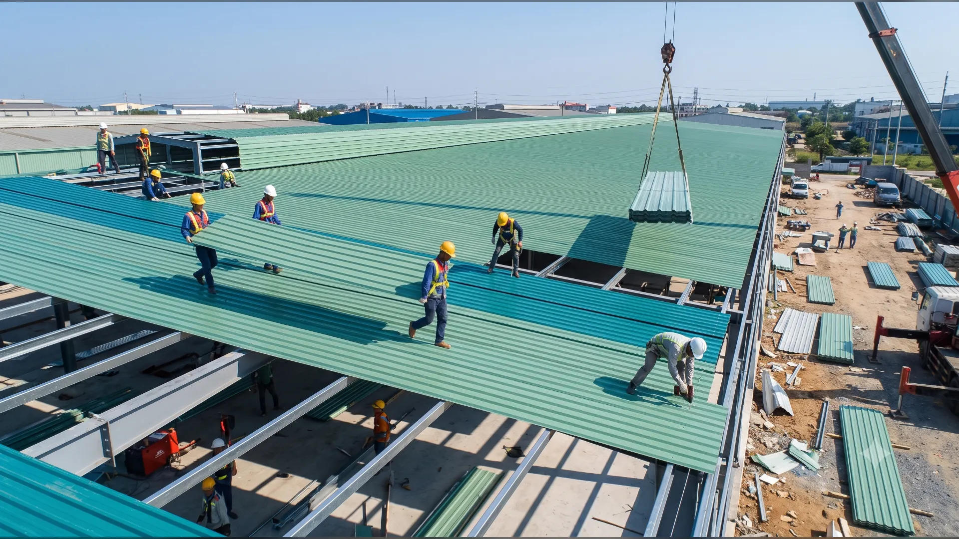 Vật liệu xây dựng tại Huế - Tôn, Thép, Panel