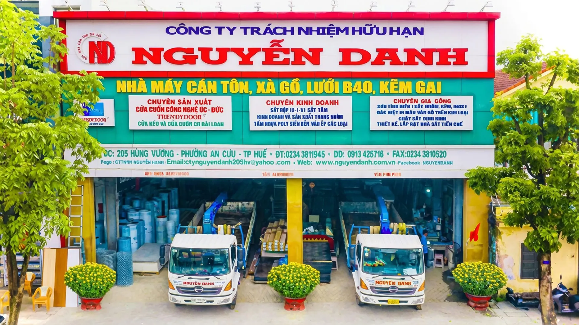 Vật Liệu Xây Dựng Tại Huế - Tôn, Thép, Panel