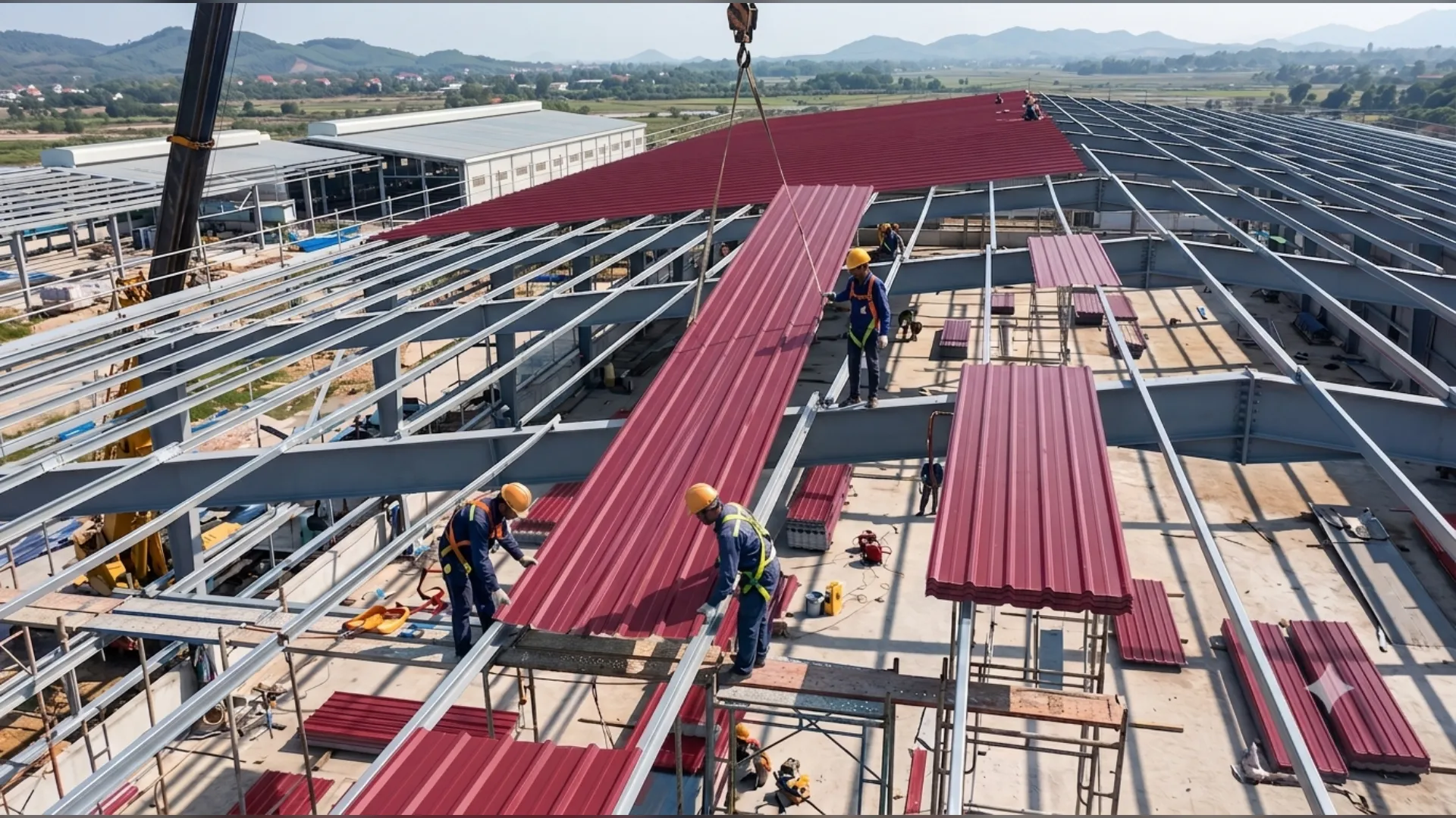Vật Liệu Xây Dựng Tại Huế – Tôn, Thép, Panel