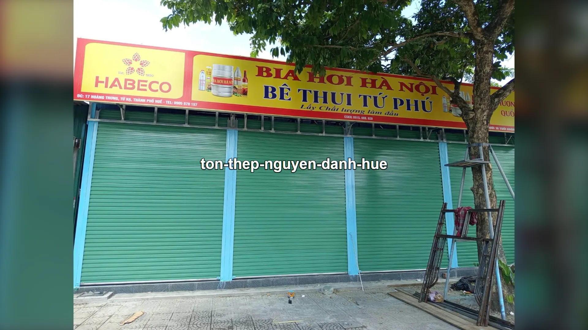 thi công lắp đặt cửa cổng tại huế
